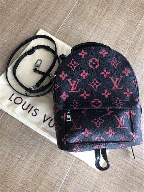 louis vuitton small backpack black|Louis Vuitton transparent backpack.